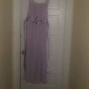 Lavender bridesmade dress